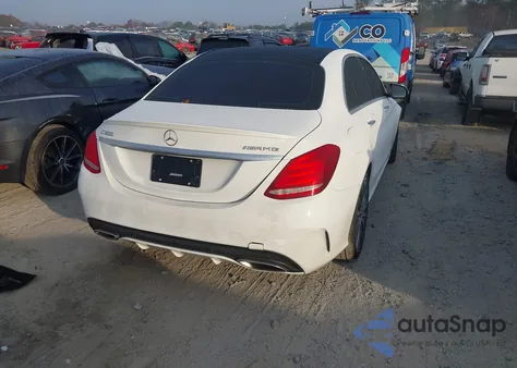 2017 Mercedes-Benz C 300 Sport from USA, damaged, VIN 55SWF4JB0HU186277